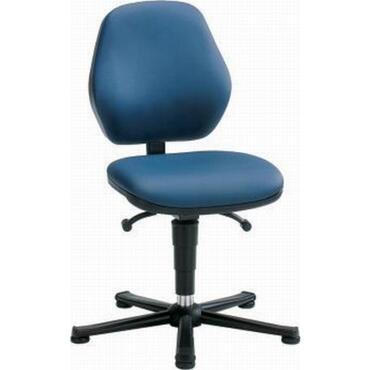 Work stool, Bimos Laboratory Basic with artificial leather seat